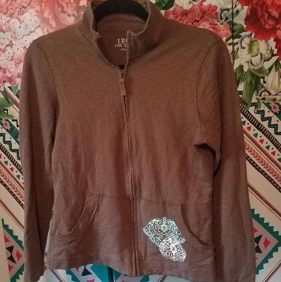 IZOD Zip up sweater - Picture 2 of 7